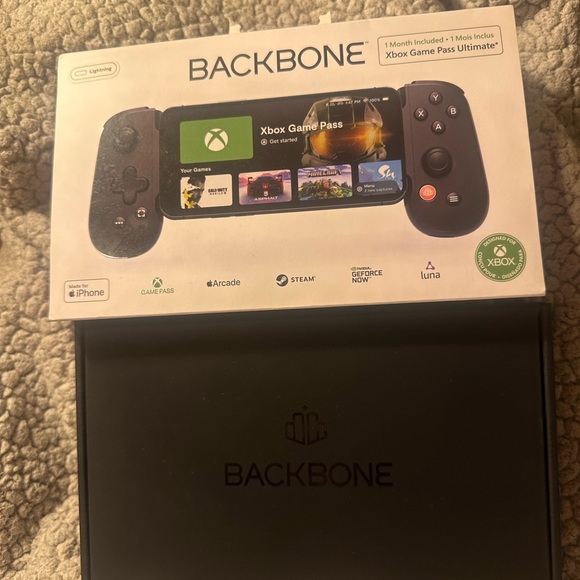 Backbone Black Handheld Gaming Console